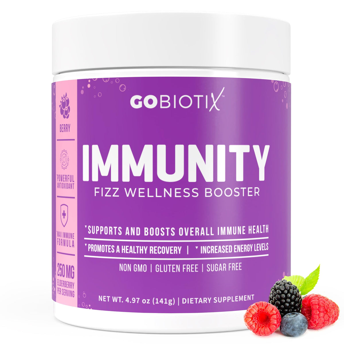 GOBIOTIX complément alimentaire vitamine C en poudre 168g vue avant