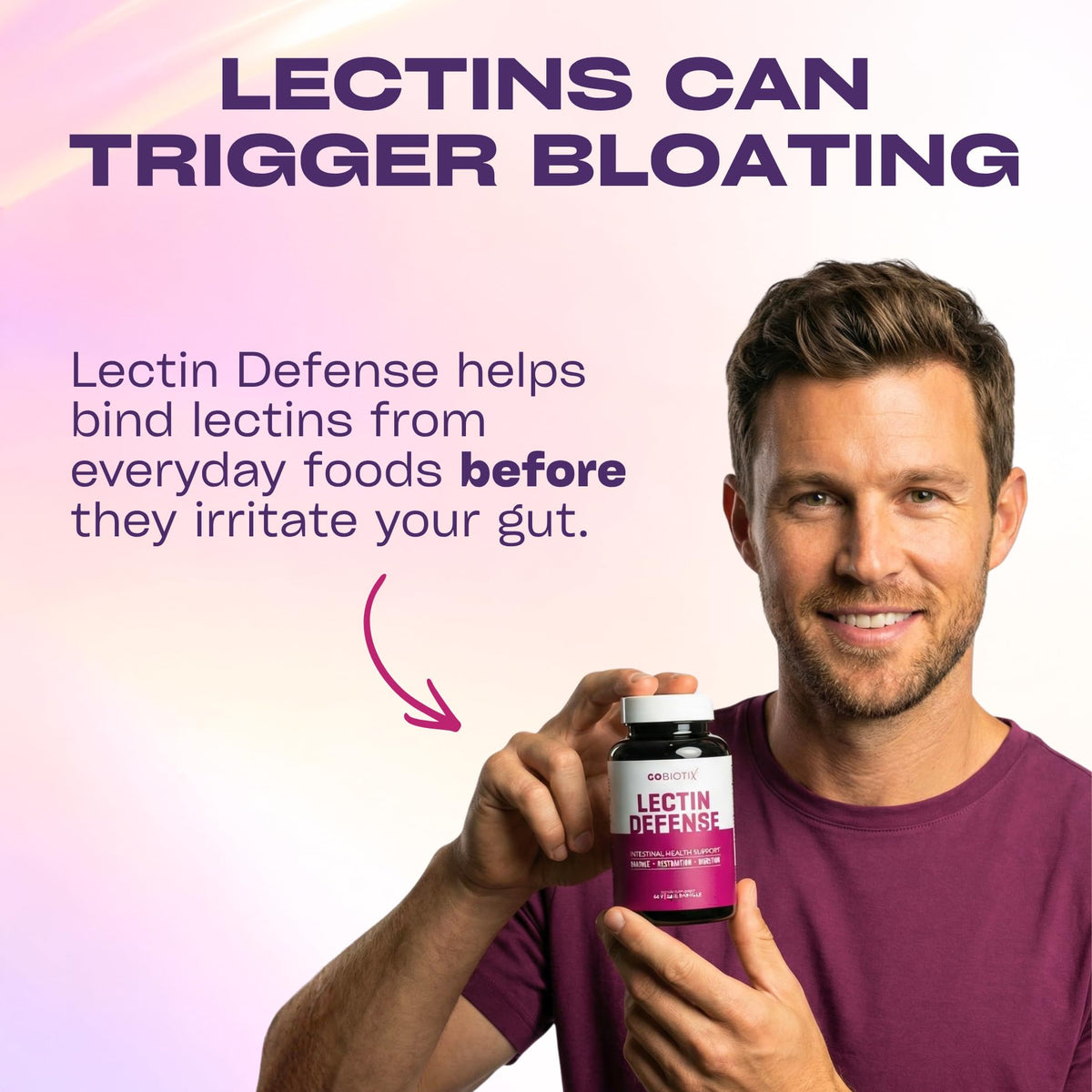 GOBIOTIX Lectin Defense étiquette du produit