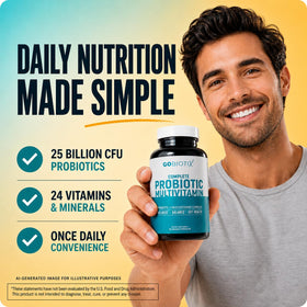 GOBIOTIX Multivitamine Probiotique capsules ouvertes