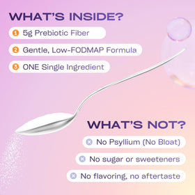 GOBIOTIX Poudre de Fibre Végétale 3 Mois, mélange dans un smoothie