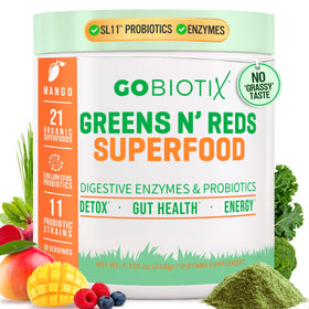 GOBIOTIX Poudre de Super Greens 272g vue de face