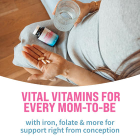 GOBIOTIX Vitamines Prénatales 90 capsules avec étiquette