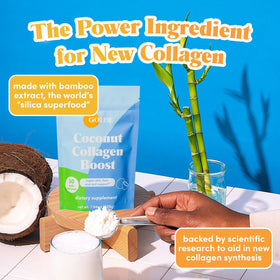 GOLDE Crème Végane au Collagène - Vanille, ajoutée à un smoothie