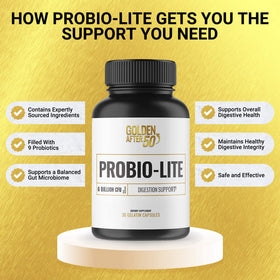 Golden After 50 Probio-Lite capsules dans un environnement naturel