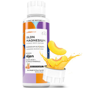 GoldenRoot Sirop de Magnésium Liquide 125 mg - Flacon avant