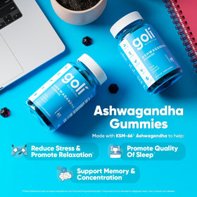 Goli Ashwagandha KSM-66 en bouteille