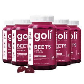 Goli Complément Alimentaire Gummy Cardio Betterave 300 Gummies vue de face