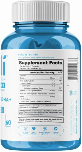 Goli Gummies Ashwagandha dans un bol
