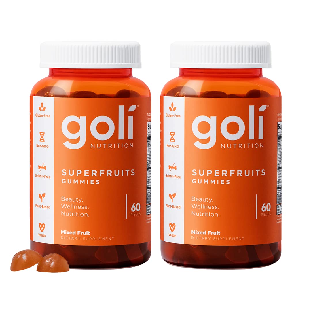 Goli Gummies Beauté Vegan Silice de Bambou, vue avant
