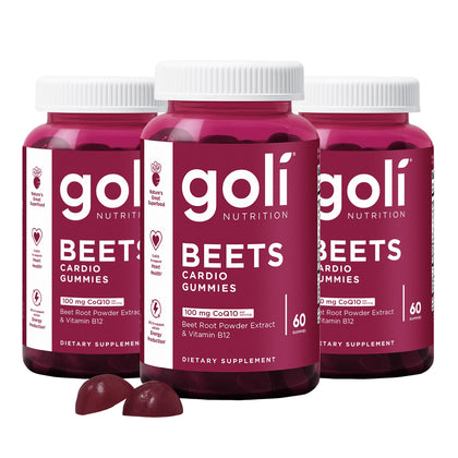 Goli Gummies Cardio Betteraves pack de 180 unités