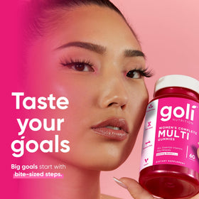 Goli Gummies Femmes étiquette de la bouteille