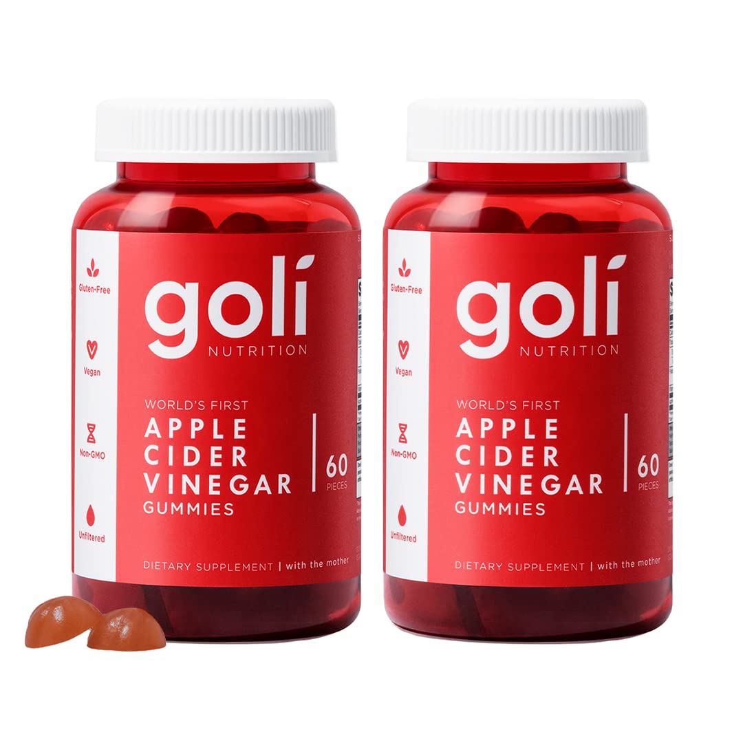 Goli Gummies Vinaigre de Cidre de Pomme 120 unités, vue de face