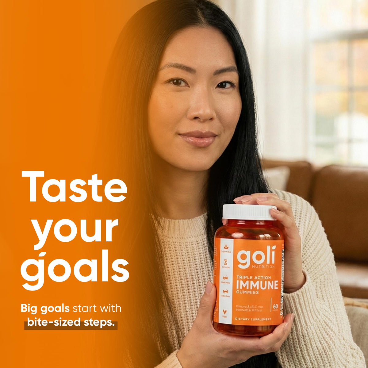 Goli Gummy Vitamines daily wellness étiquette nutritionnelle