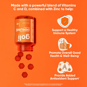 Goli Gummy Vitamines daily wellness gummies en gros plan