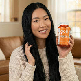 Goli Gummy Vitamines daily wellness pot sur fond blanc
