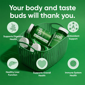 Goli SuperGreen Bonbons Vitamines 300 Comp. à côté d'autres compléments