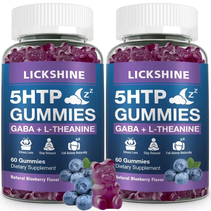 Gommes 5-HTP GABA de lickshine paquet avant
