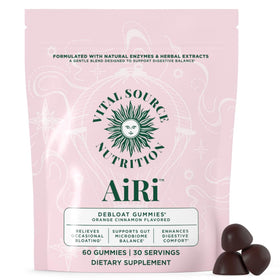 Gommes AiRi Vital Source Nutrition vue de face avec emballage orange-cannelle