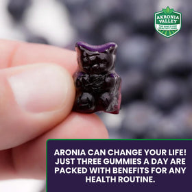 Gommes Aronia Berry d'Akronia Valley, vue de côté