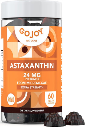 Gommes Astaxanthin GOJOY NATURALS en boîte de 60 unités