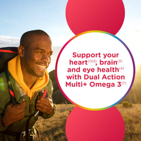 Gommes Centrum MultiGummies Multi+ Omega 3 saveur citron