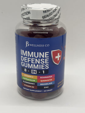 Gommes de complément alimentaire 8 en 1 JB Wellness Co, prise d'un supplément