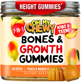 Gommes de croissance OH MY CHEWY 60 unités, emballage avant