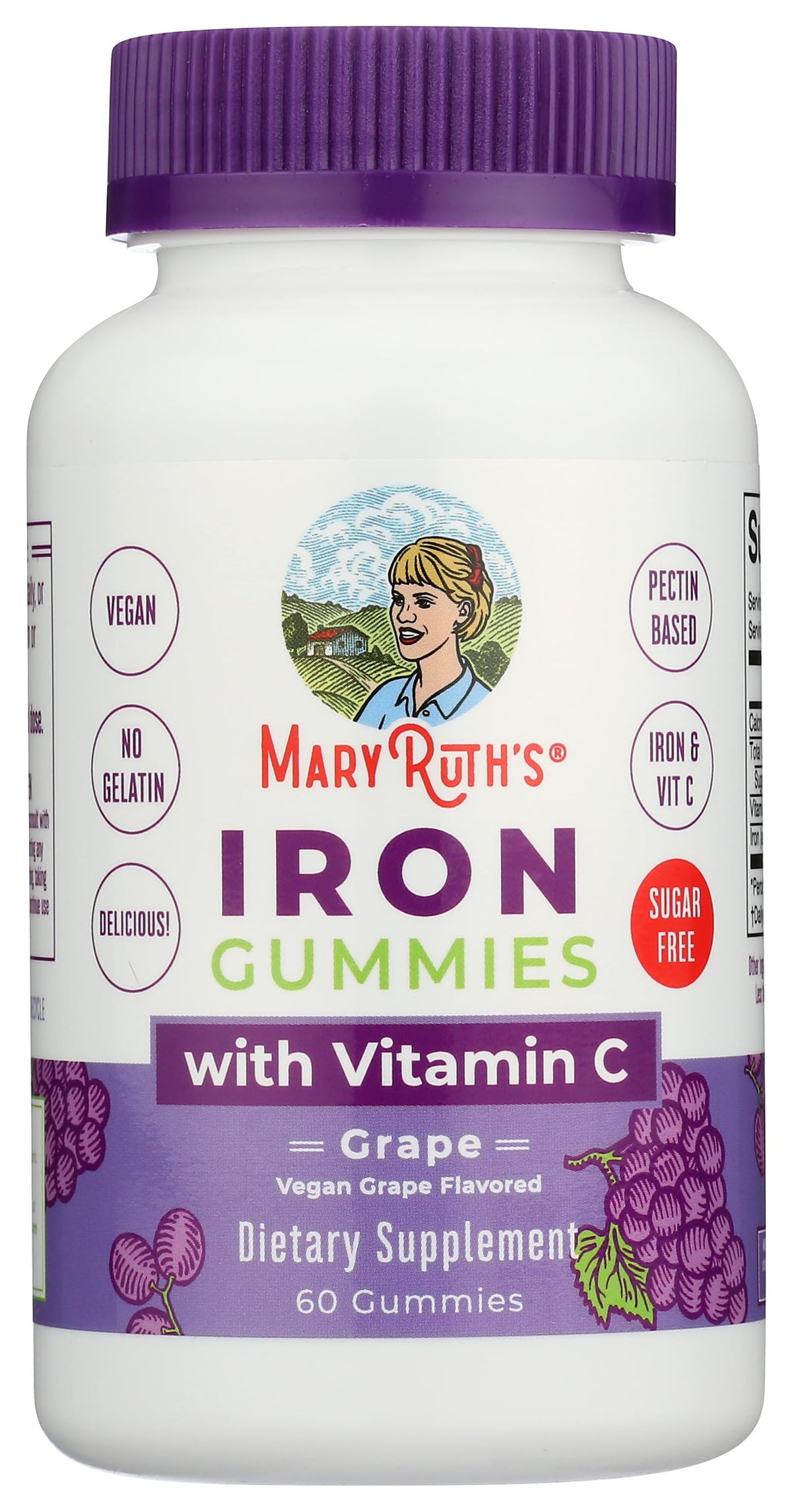 Gommes de fer MARYRUTH'S sur une table en bois