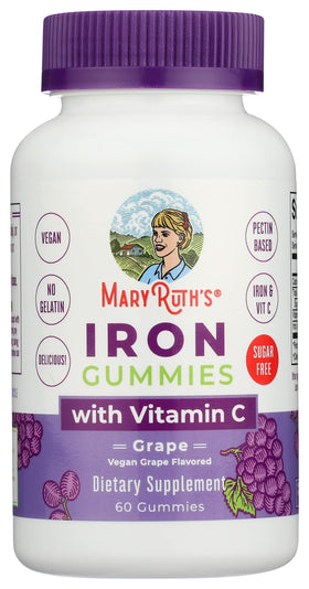 Gommes de fer MARYRUTH'S sur une table en bois