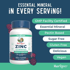 Gommes de Zinc MARYRUTH'S dans un bol