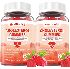 Gommes Healtionist Compléments Alimentaires Cholestérol 2000 mg en vue de face