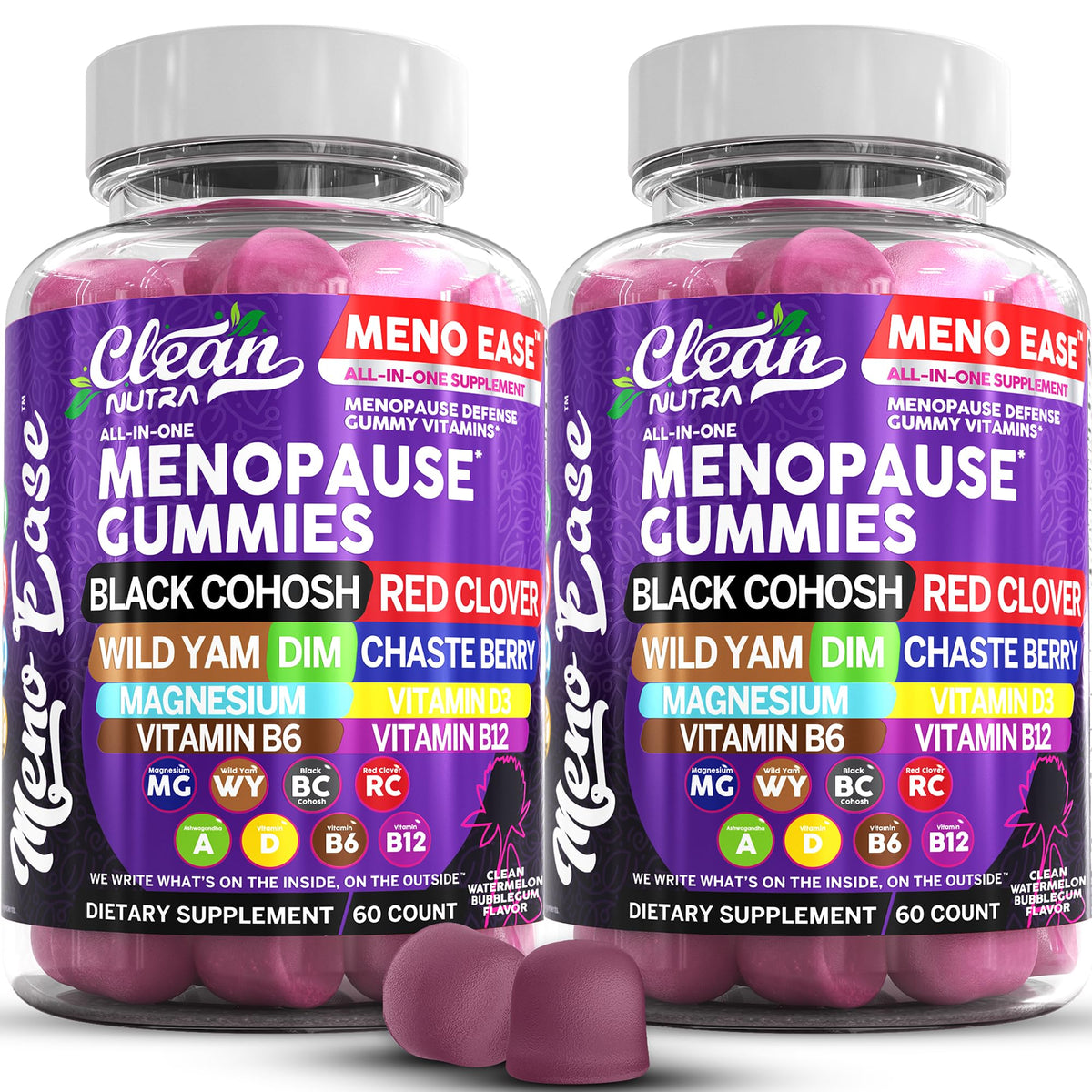 Gommes Meno Ease Clean Nutraceuticals en pot de 440g
