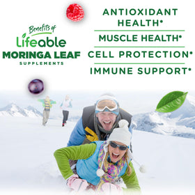 Gommes Moringa Lifeable saveur fraise naturel