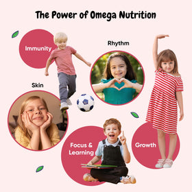 Gommes Omega 3 6 9 maxmedix - Portion quotidienne recommandée de 2 gommes