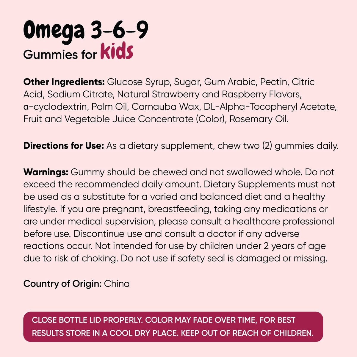 Gommes Omega 3 6 9 maxmedix - Texture des gommes moelleuses