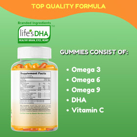 Gommes Omega 3 SHIFAA NUTRITION avec fruits