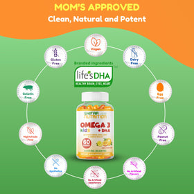Gommes Omega 3 SHIFAA NUTRITION vue de côté