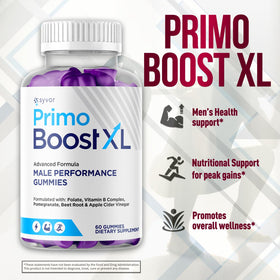 Gommes Primo XL avec d'autres compléments alimentaires