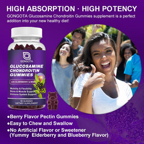 GONGOTA Gummies Glucosamine Chondroitin gummies lifestyle scene