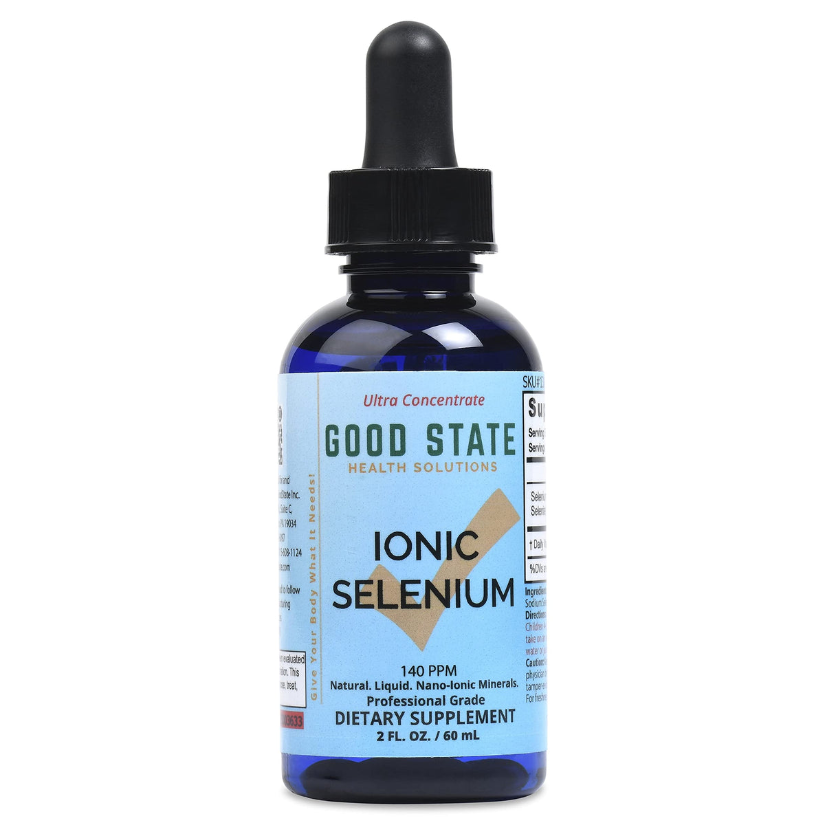 Good State Sélénium Ioniques 70 mcg bouteille avant