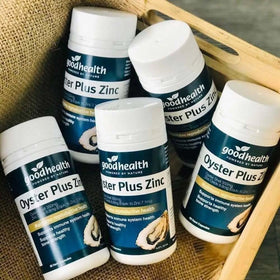 Goodhealth Oyster Plus 60 capsules de côté montrant l'emballage