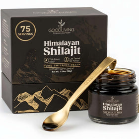 GoodLiving Résine de Shilajit Himalayen 30g vue de face