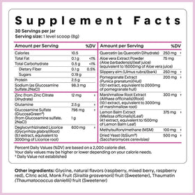Goodness Lover Gut Soothe & Glow nutritional information