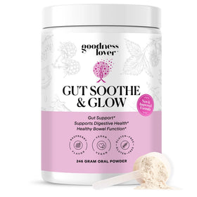 Goodness Lover Gut Soothe & Glow packaging front view