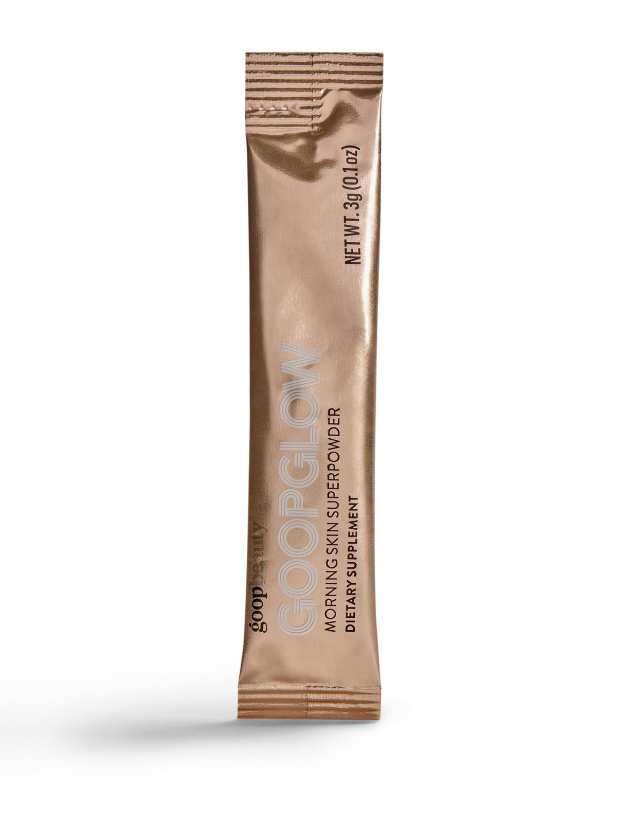 goop Beauty Morning Skin Drink Mix sachets avec goût d'orange et verveine citronnée