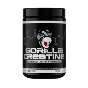 Gorilla Mind créatine monohydrate poudre micronisée 5g portion avant