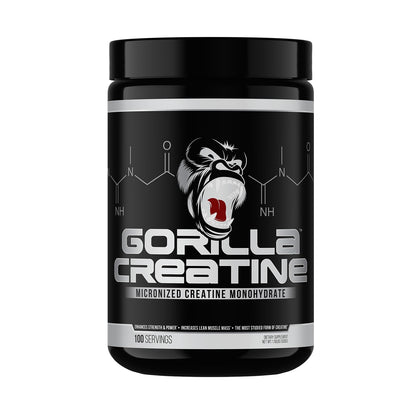 Gorilla Mind créatine monohydrate poudre micronisée 5g portion avant