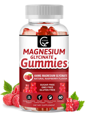 GORNVB Gomme de Glycinate de Magnésium 400mg vue avant avec emballage