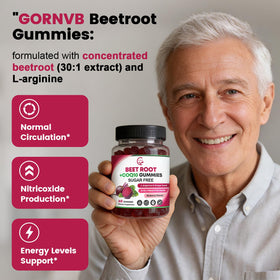 GORNVB Gummies de Betterave, vue de dos du pot