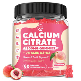 GORNVB Gummies de Citrate de Calcium 1200 mg, emballage avant